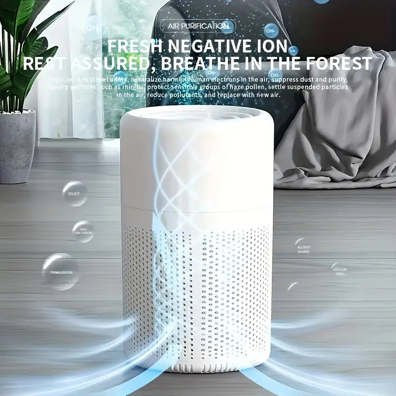 Air Purifier for Whole House Purification, 1 Unit - USB Powered