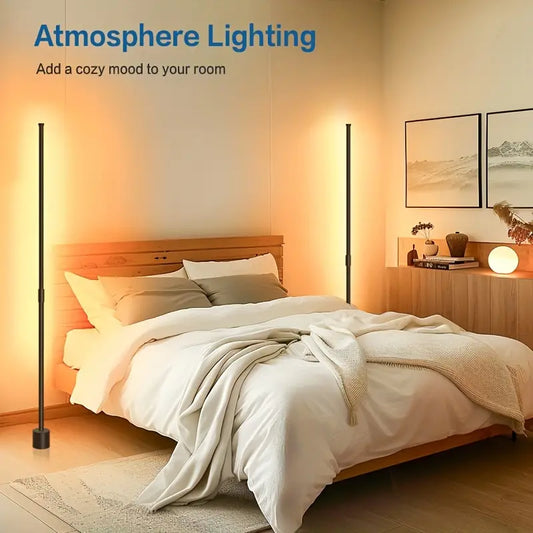 Modern Minimalist LED Corner Floor Lamp