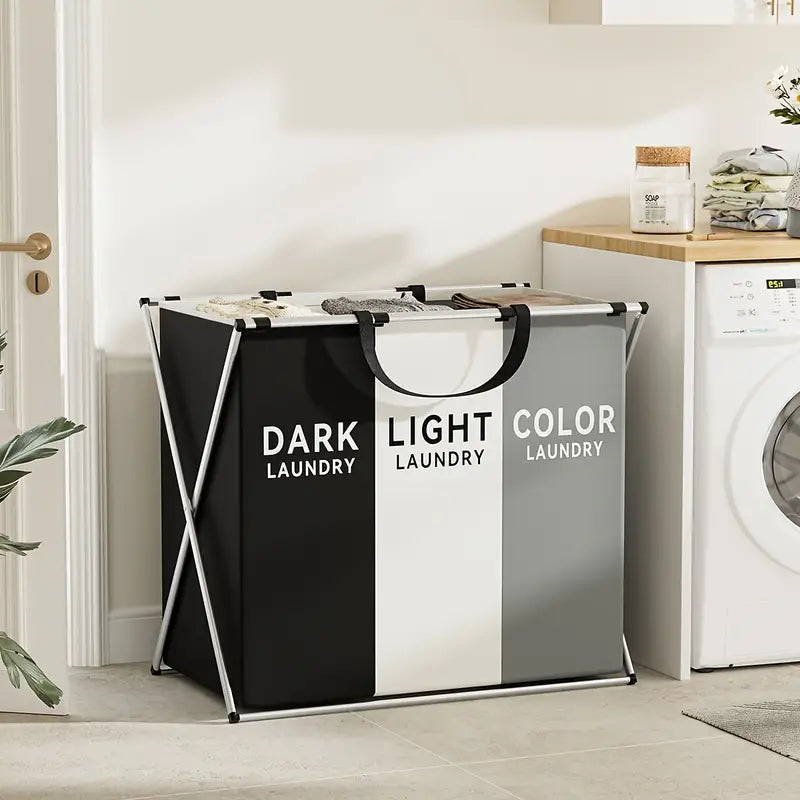 Extra-Large Portable Laundry Hamper with Handles