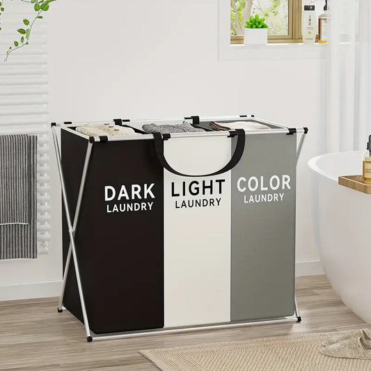 Extra-Large Portable Laundry Hamper with Handles